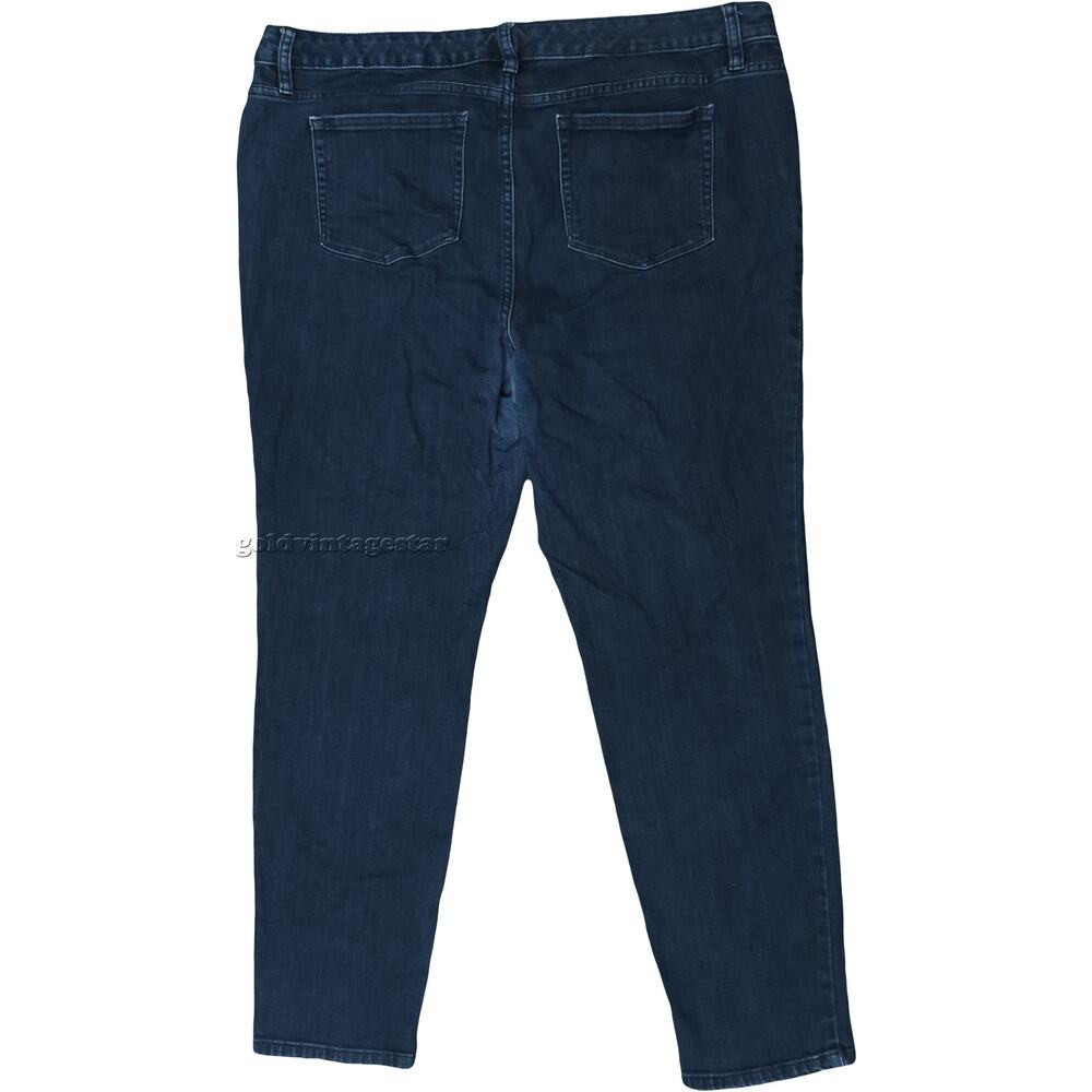 Ana Skinny Blue Denim Jeans 18WList - Picture 2 of 5